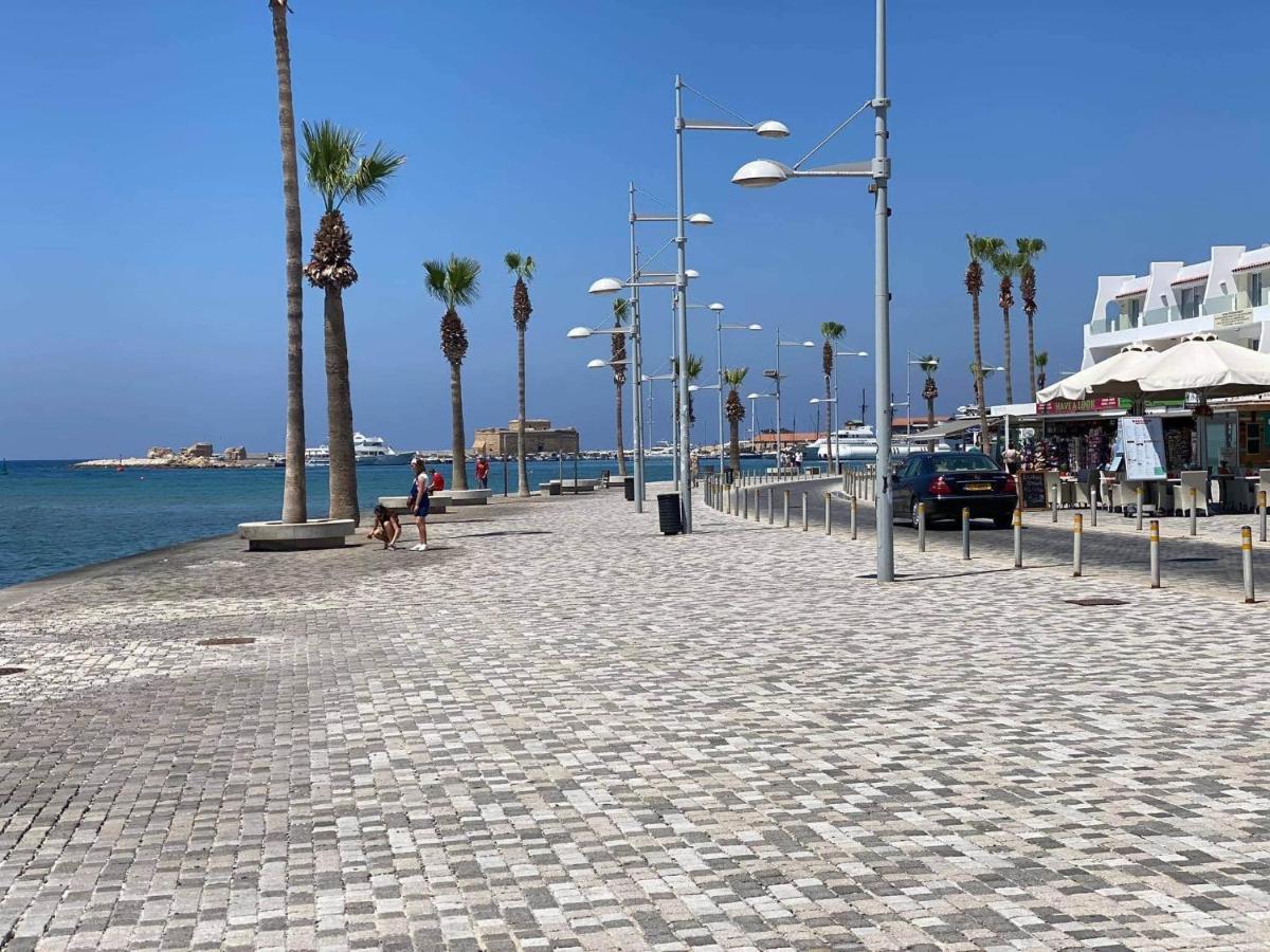 Beachside Apartment In Kato Paphos Lighthouse 81 Dış mekan fotoğraf
